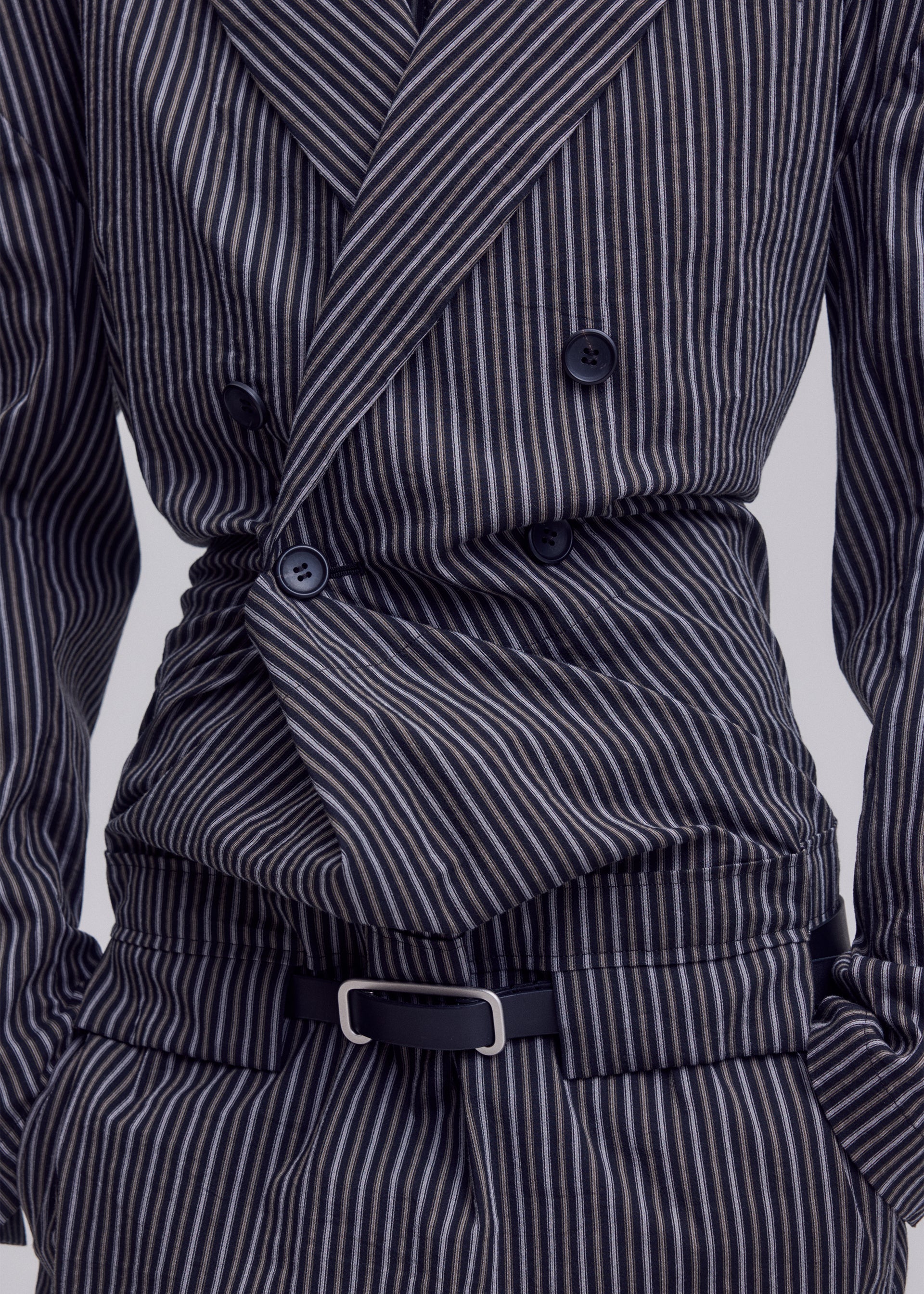 ALLOW(STRIPE)、ウィメンズ_ワンピース、着用画像4