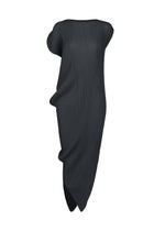 LEAF PLEATS、ウィメンズ_ワンピース、ネイビー