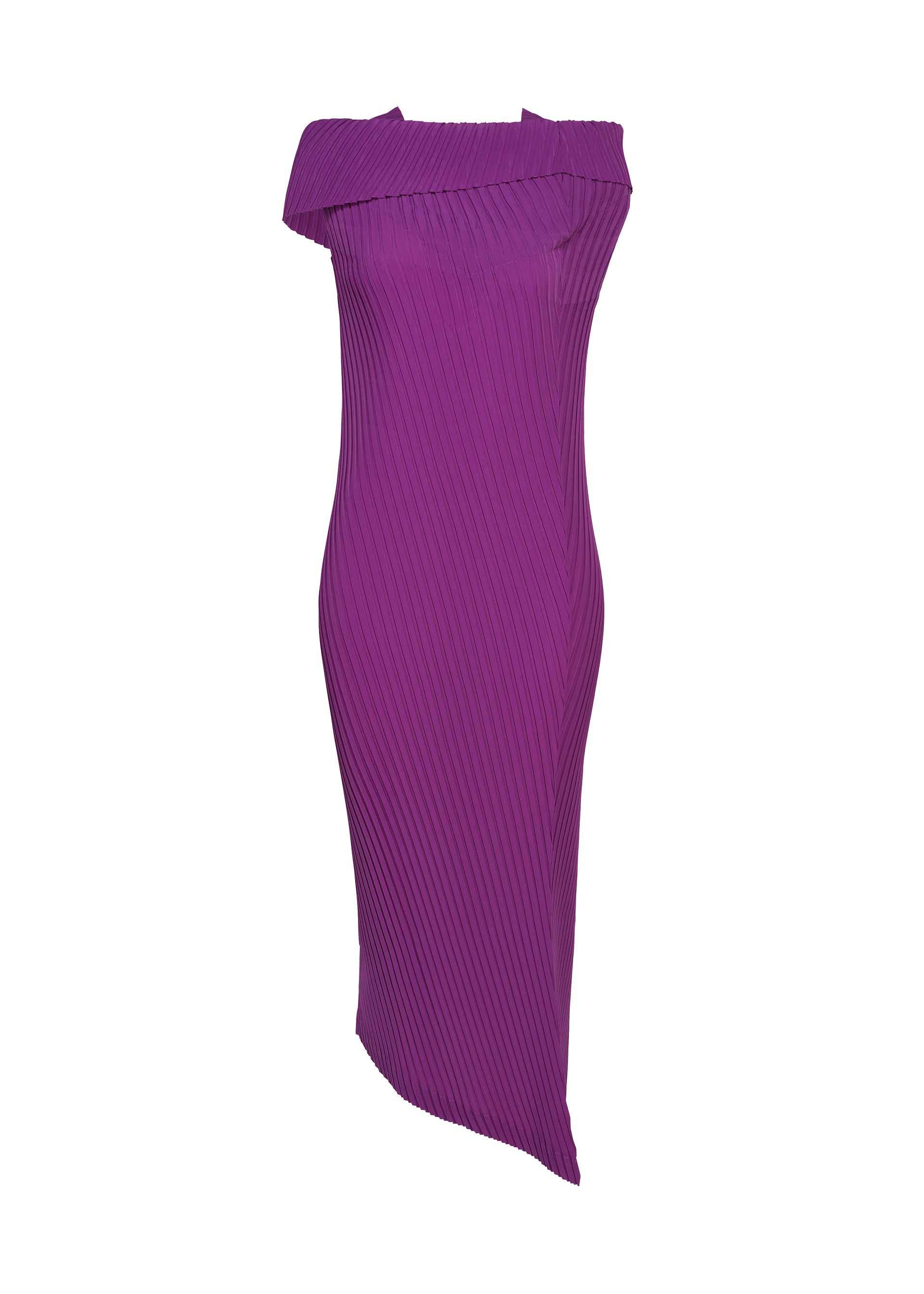 TUBULAR PLEATS、ウィメンズ_ワンピース、パープル
