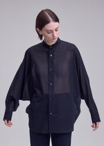 SHEER WOOL、ウィメンズ_トップス_シャツ、着用画像3