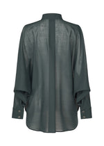 SHEER WOOL、ウィメンズ_トップス_シャツ、ディテール画像1