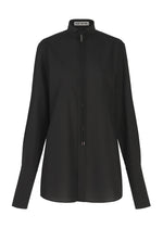 MONSIEUR SHIRT、ウィメンズ_トップス_シャツ、ブラック