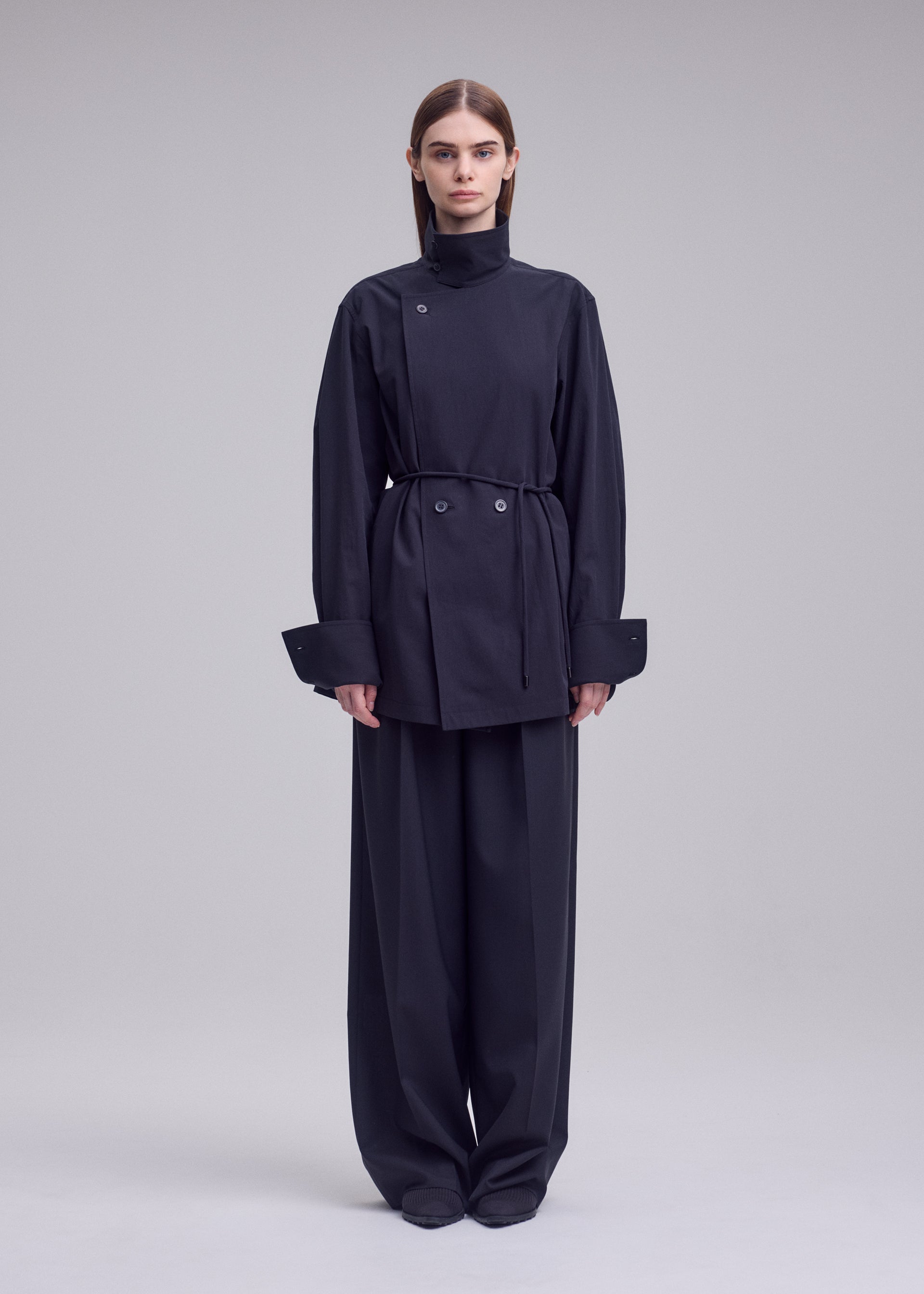 MONSIEUR SHIRT、ウィメンズ_トップス_シャツ、着用画像1