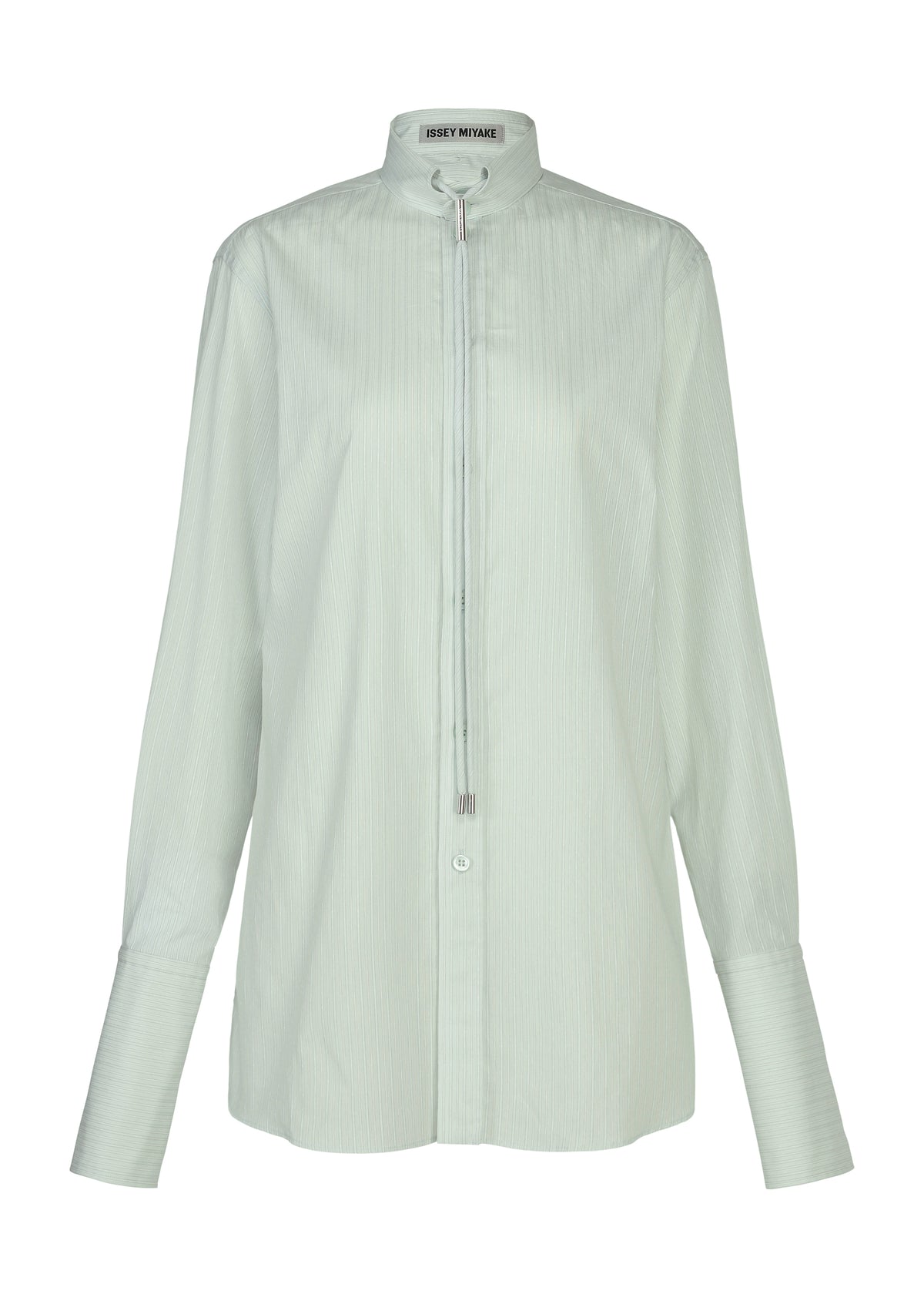 MONSIEUR SHIRT(DOBBY STRIPE)、ウィメンズ_トップス_シャツ、ネイビー