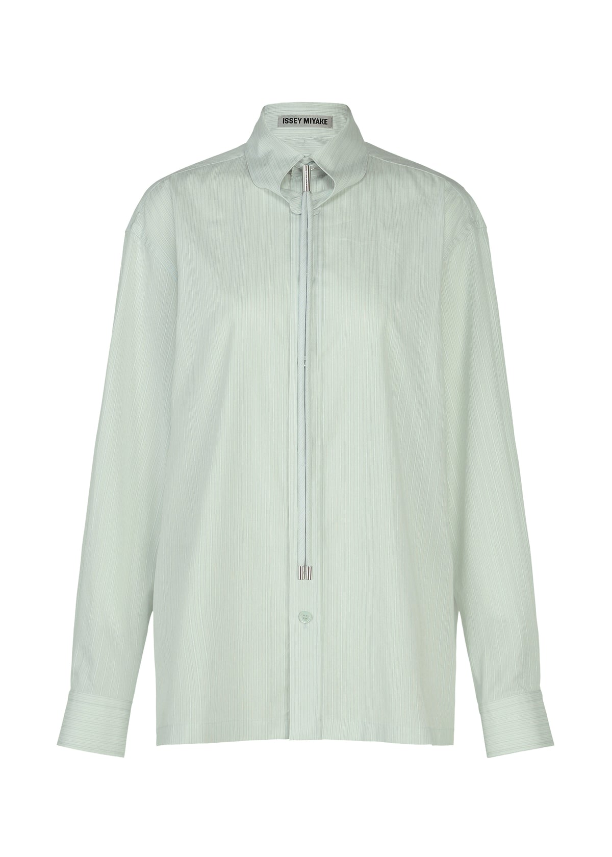 MONSIEUR SHIRT(DOBBY STRIPE)、ウィメンズ_トップス_シャツ、ネイビー