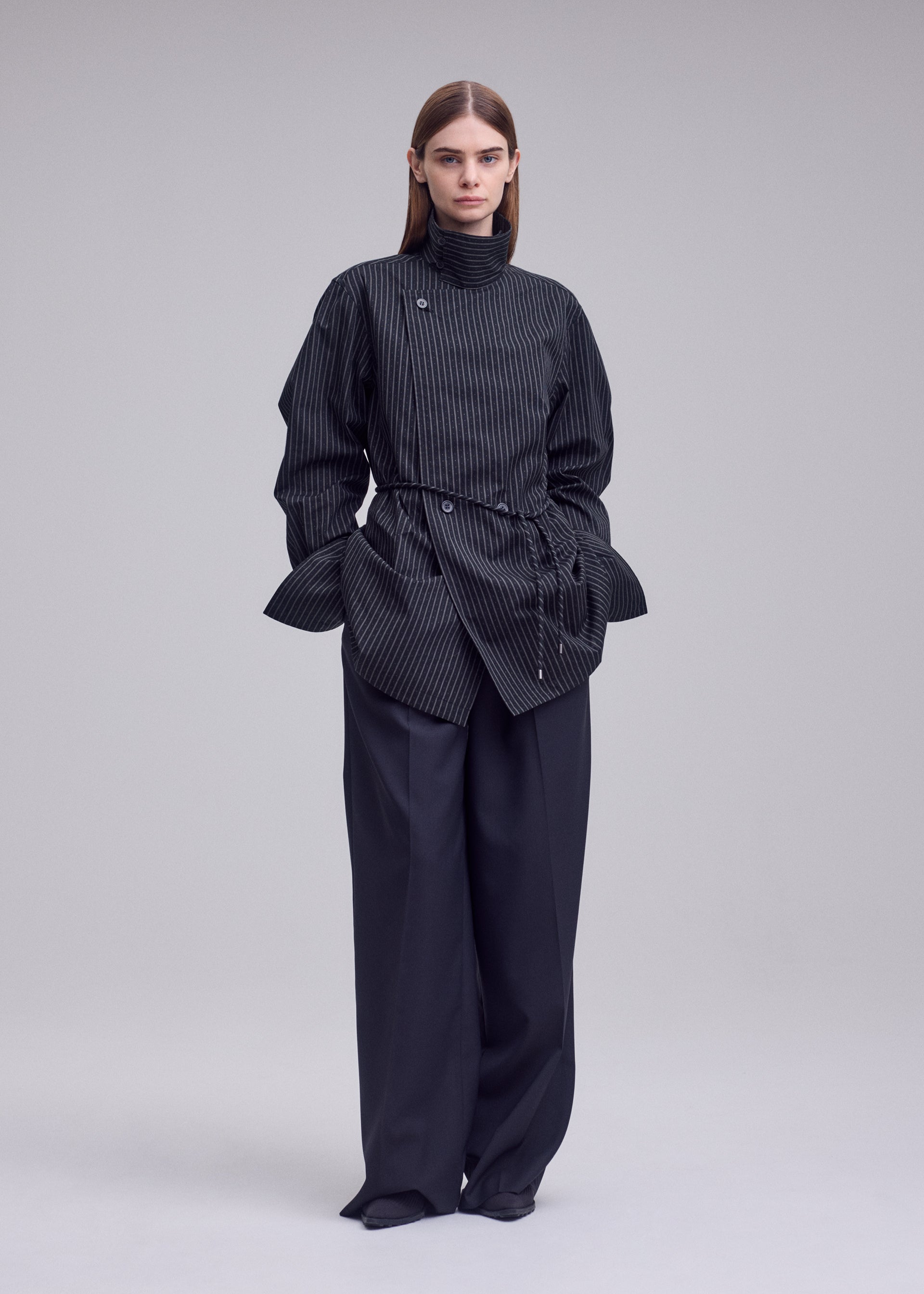 MONSIEUR SHIRT(DOBBY STRIPE) – isseymiyake.com