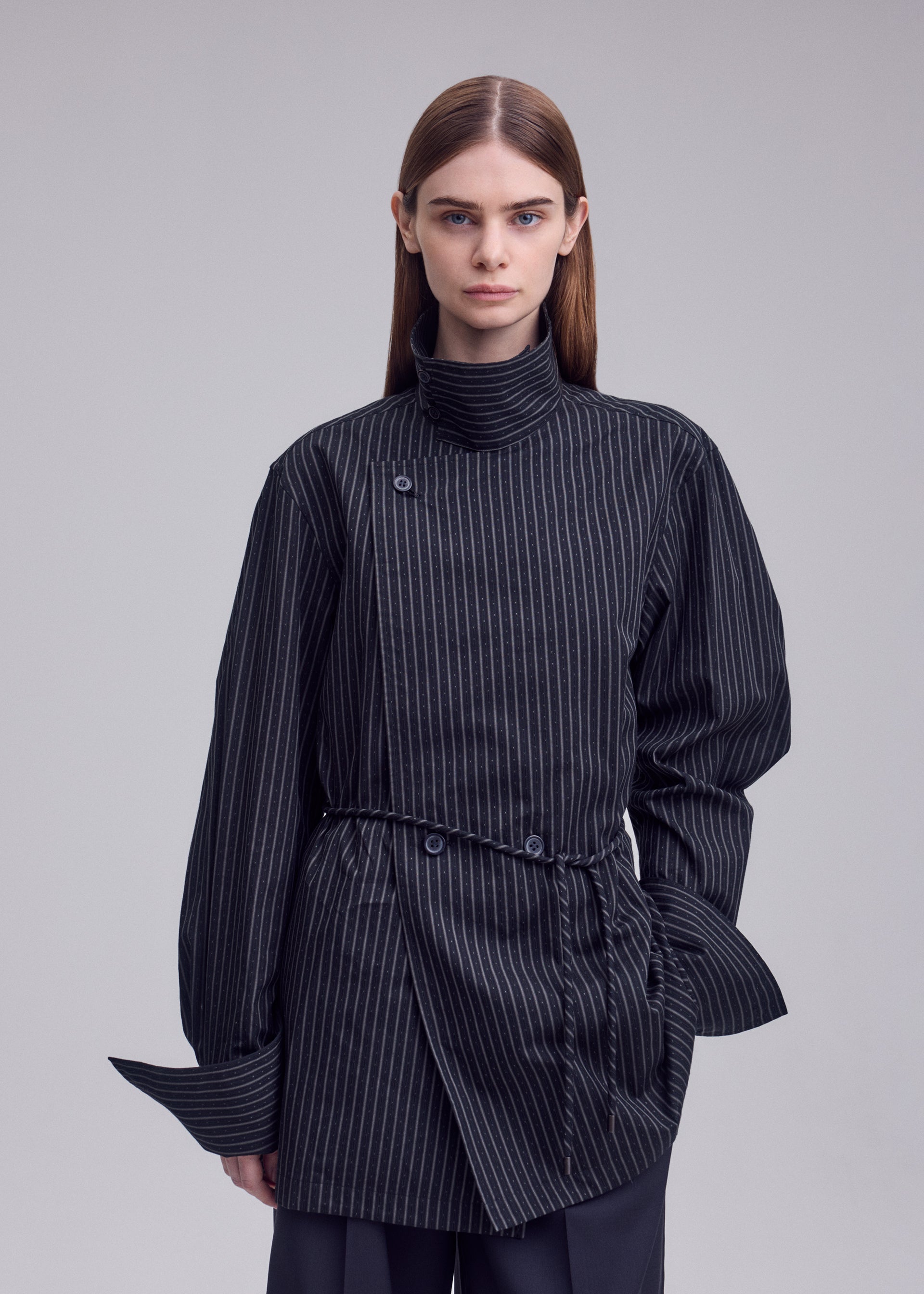 MONSIEUR SHIRT(DOBBY STRIPE) – isseymiyake.com