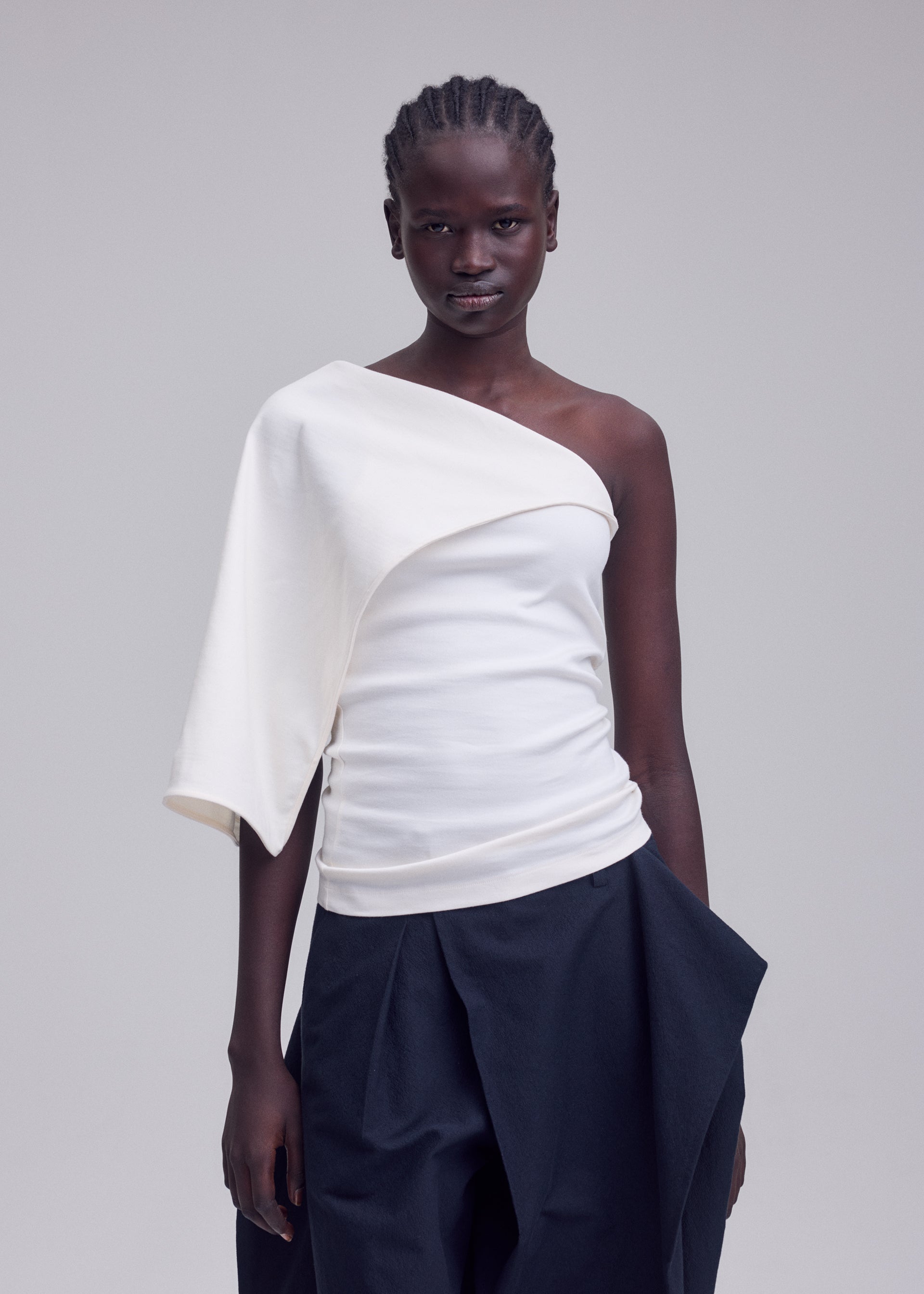 EXTENSION COTTON、ウィメンズ_トップス_トップ、着用画像3