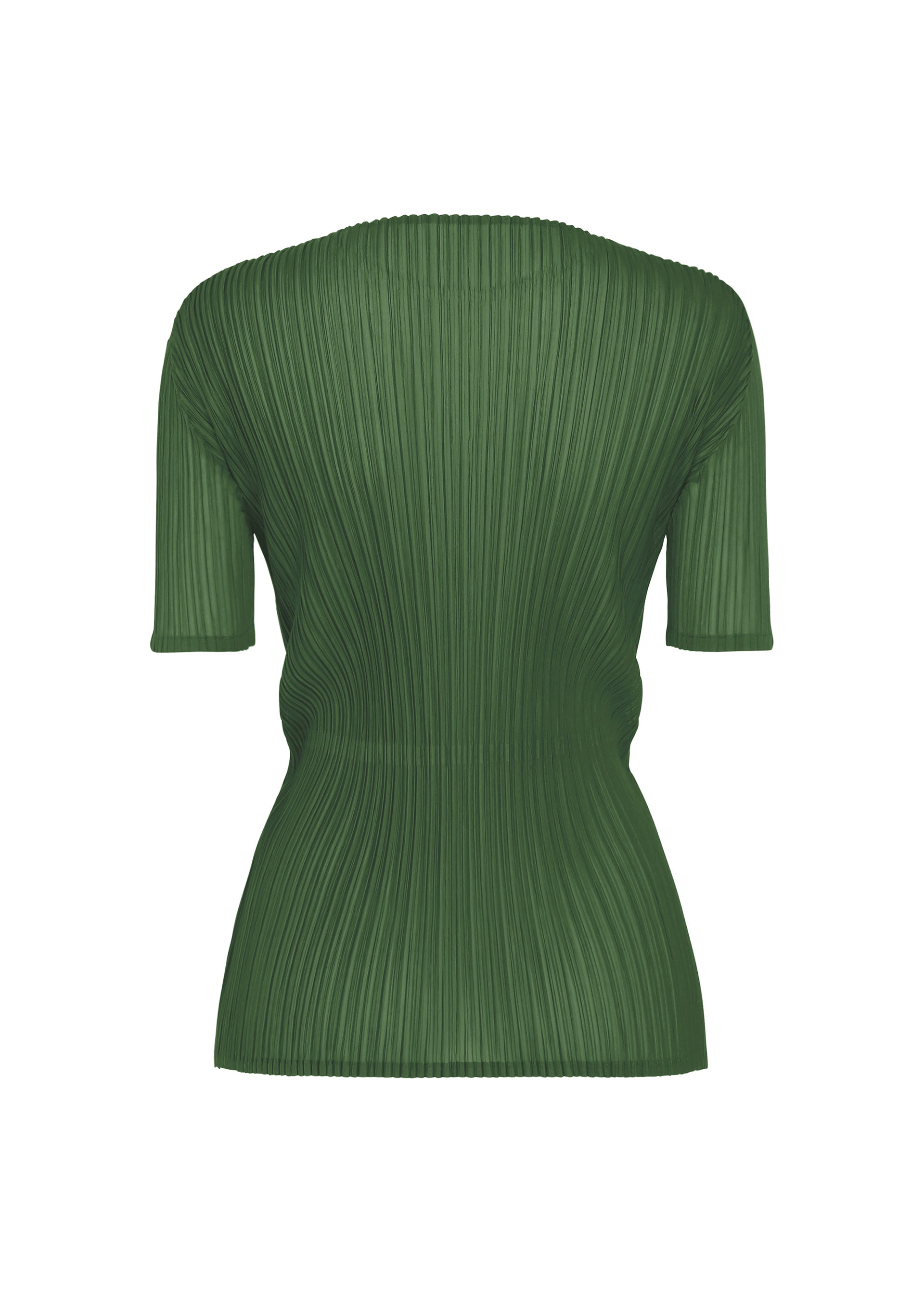 SHEER SLIT PLEATS、ウィメンズ_トップス_トップ、ディテール画像1