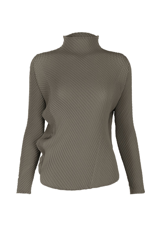 MISTY PLEATS、ウィメンズ_トップス_トップ、グレー