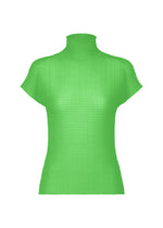 WOOLY PLEATS-68、ウィメンズ_トップス_トップ、グリーン