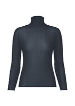 WOOLY PLEATS-68、ウィメンズ_トップス_トップ、ネイビー
