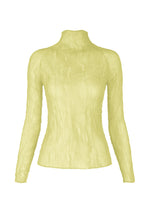 CHIFFON TWIST 1、ウィメンズ_トップス_トップ、イエロー