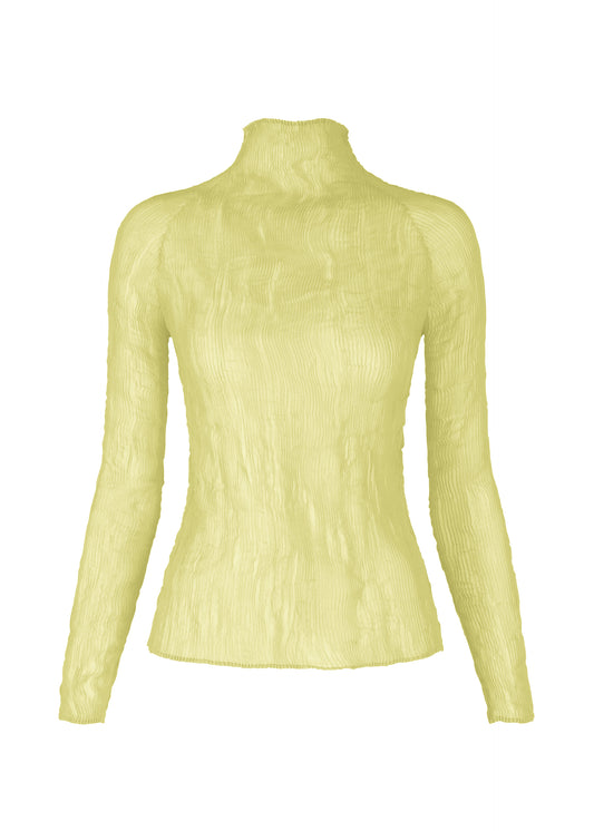 CHIFFON TWIST 1、ウィメンズ_トップス_トップ、イエロー