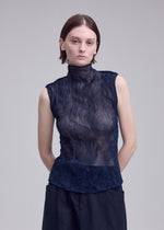 CHIFFON TWIST 1、ウィメンズ_トップス_トップ、着用画像2