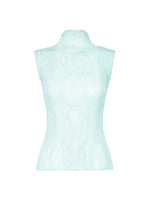 CHIFFON TWIST 1、ウィメンズ_トップス_トップ、ブルー