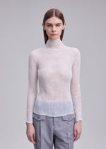 CHIFFON TWIST BK/WT-68、ウィメンズ_トップス_トップ、着用画像2
