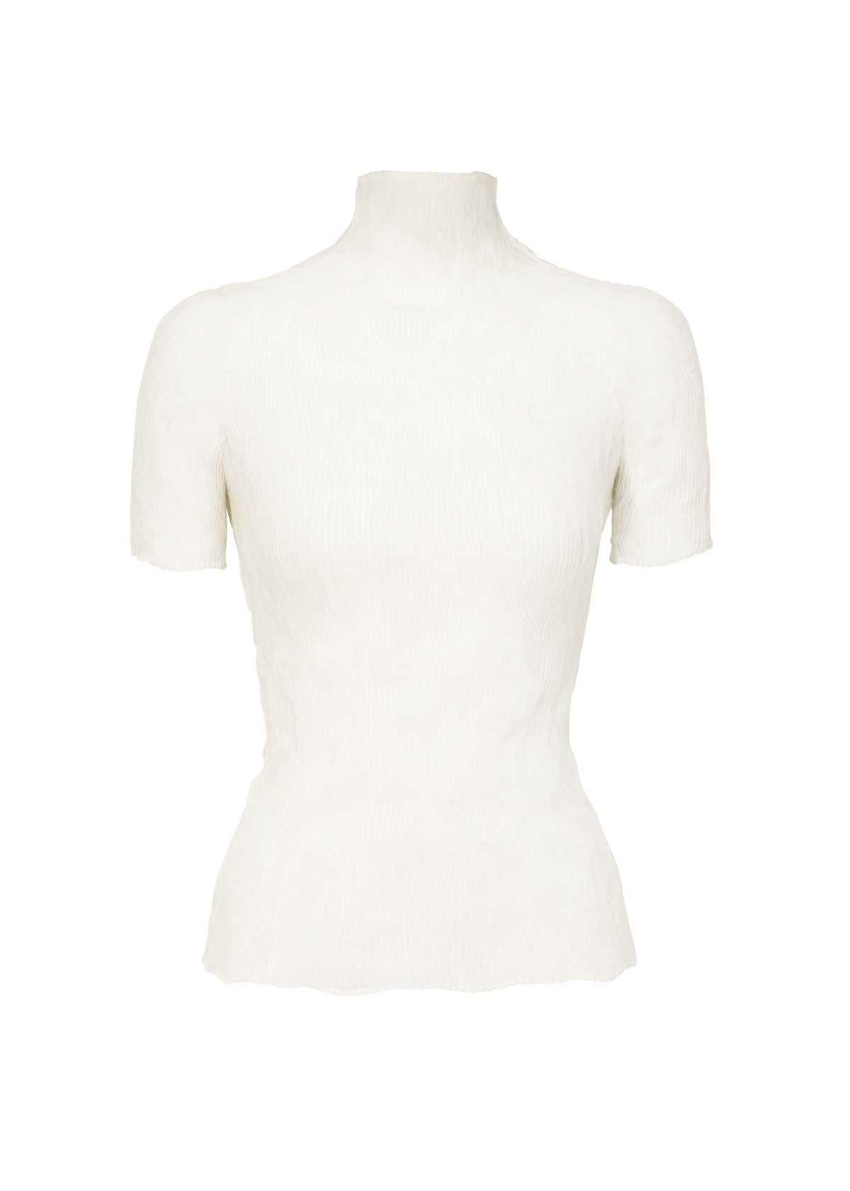 CHIFFON TWIST BK/WT-68、ウィメンズ_トップス_トップ、ホワイト