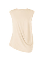 DRAPE JERSEY-68、ウィメンズ_トップス_トップ、ホワイト