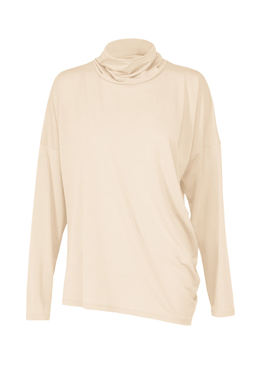 DRAPE JERSEY-68、ウィメンズ_トップス_トップ、ホワイト