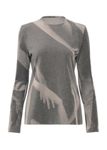 HANDS OF LOVER VELOUR、ウィメンズ_トップス_トップ、ブラック