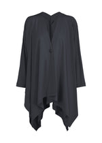 DRAPE JERSEY-68、ウィメンズ_トップス_カーディガン、ネイビー