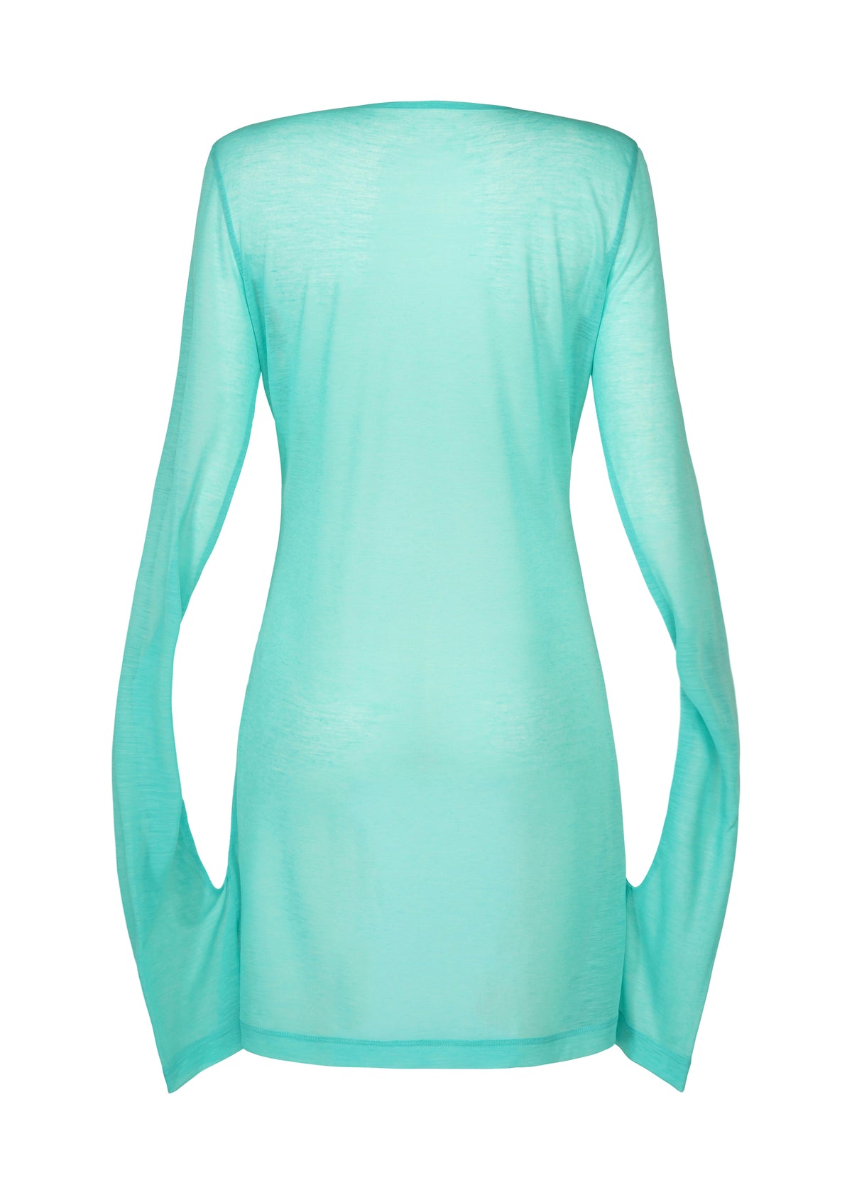 SHEER WOOL JERSEY、ウィメンズ_トップス_チュニック、ディテール画像1