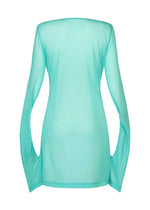 SHEER WOOL JERSEY、ウィメンズ_トップス_チュニック、ディテール画像1