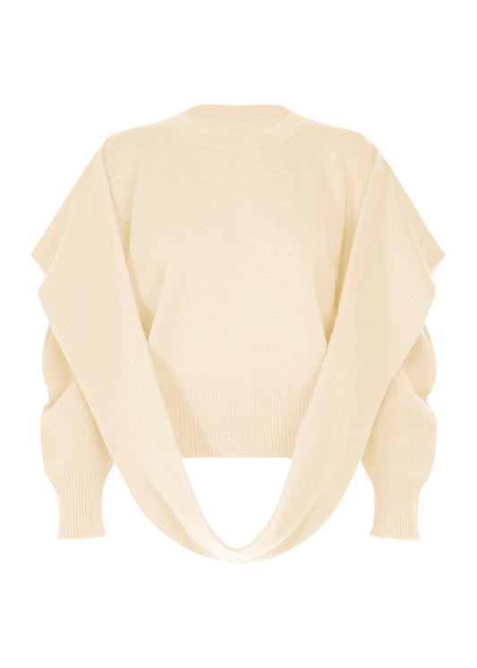 O KNIT、ウィメンズ_トップス_トップ、ホワイト