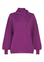 SILK CASHMERE KNIT、ウィメンズ_ニット、パープル