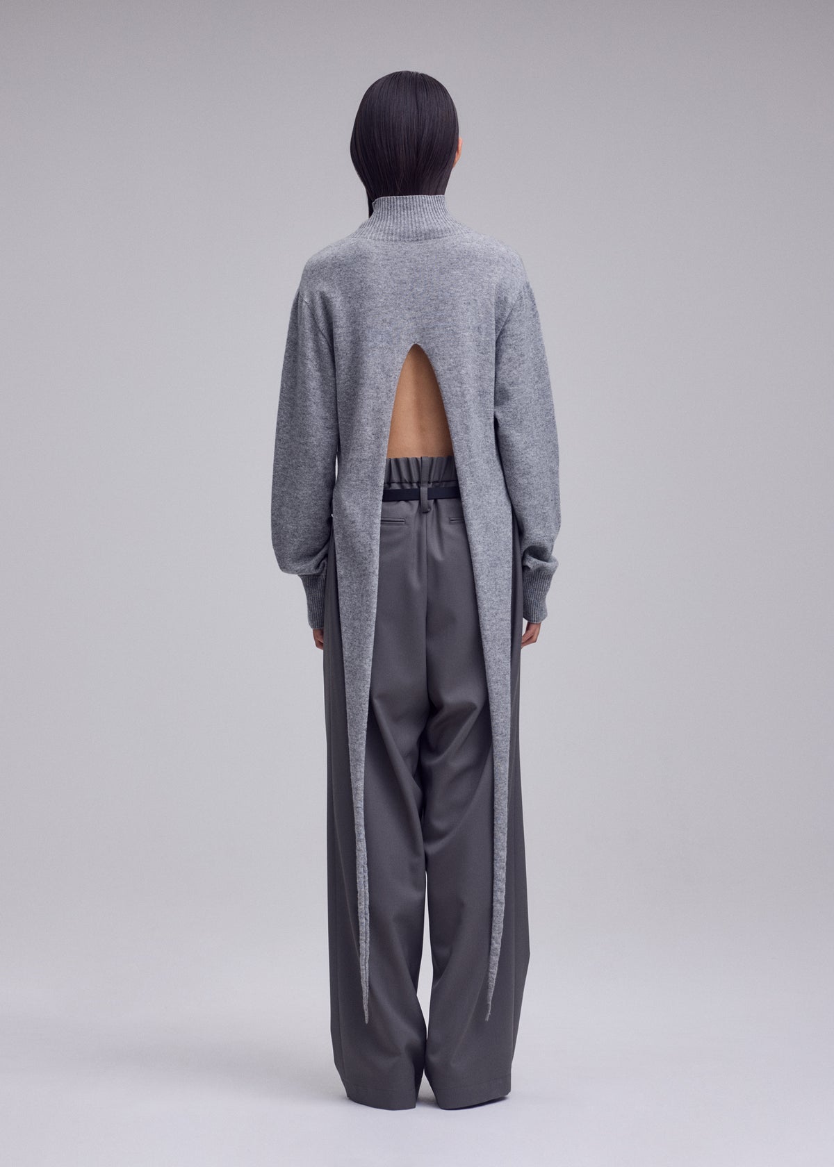 SILK CASHMERE KNIT、ウィメンズ_ニット、着用画像2