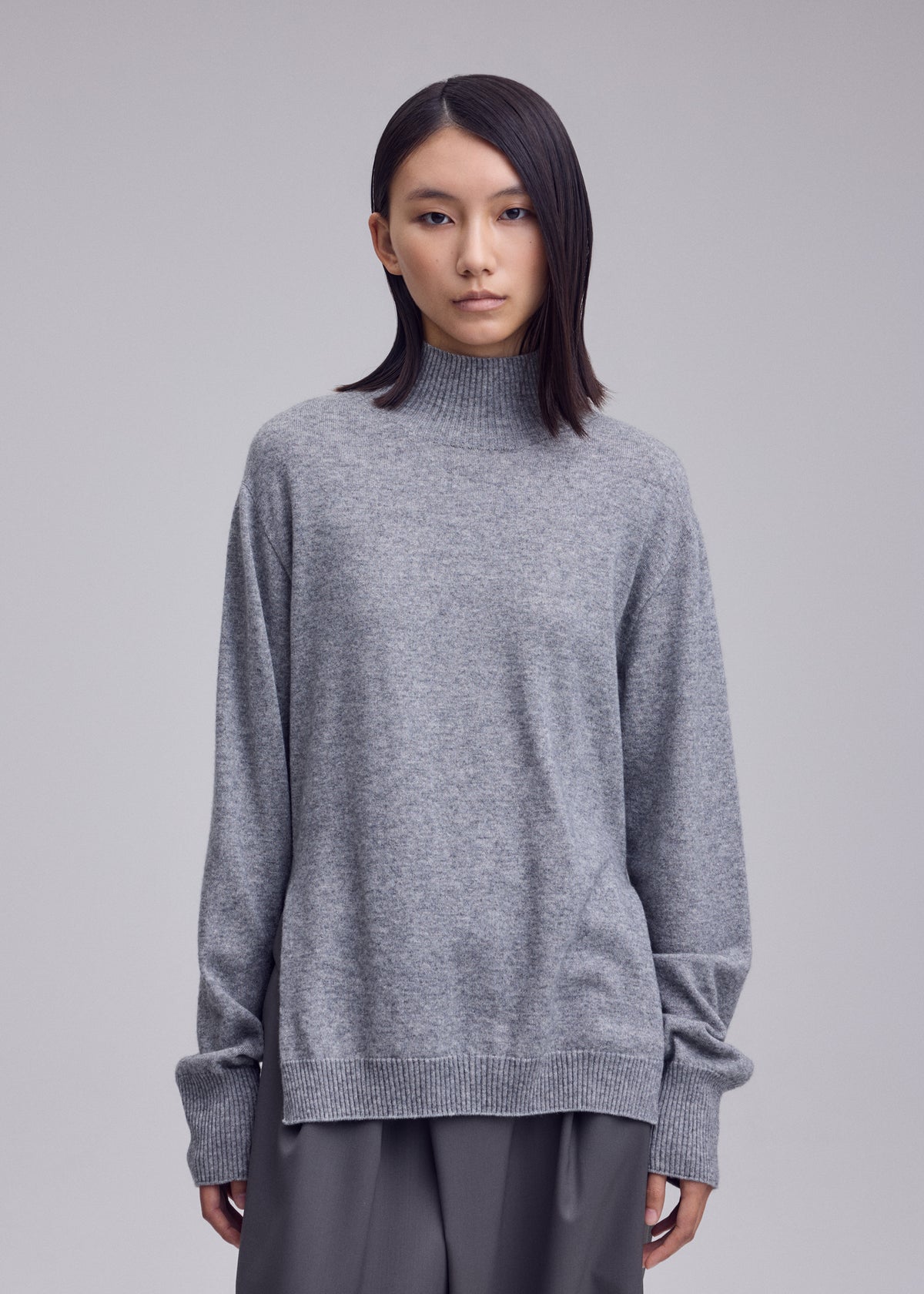 SILK CASHMERE KNIT、ウィメンズ_ニット、着用画像3