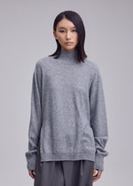 SILK CASHMERE KNIT、ウィメンズ_ニット、着用画像3