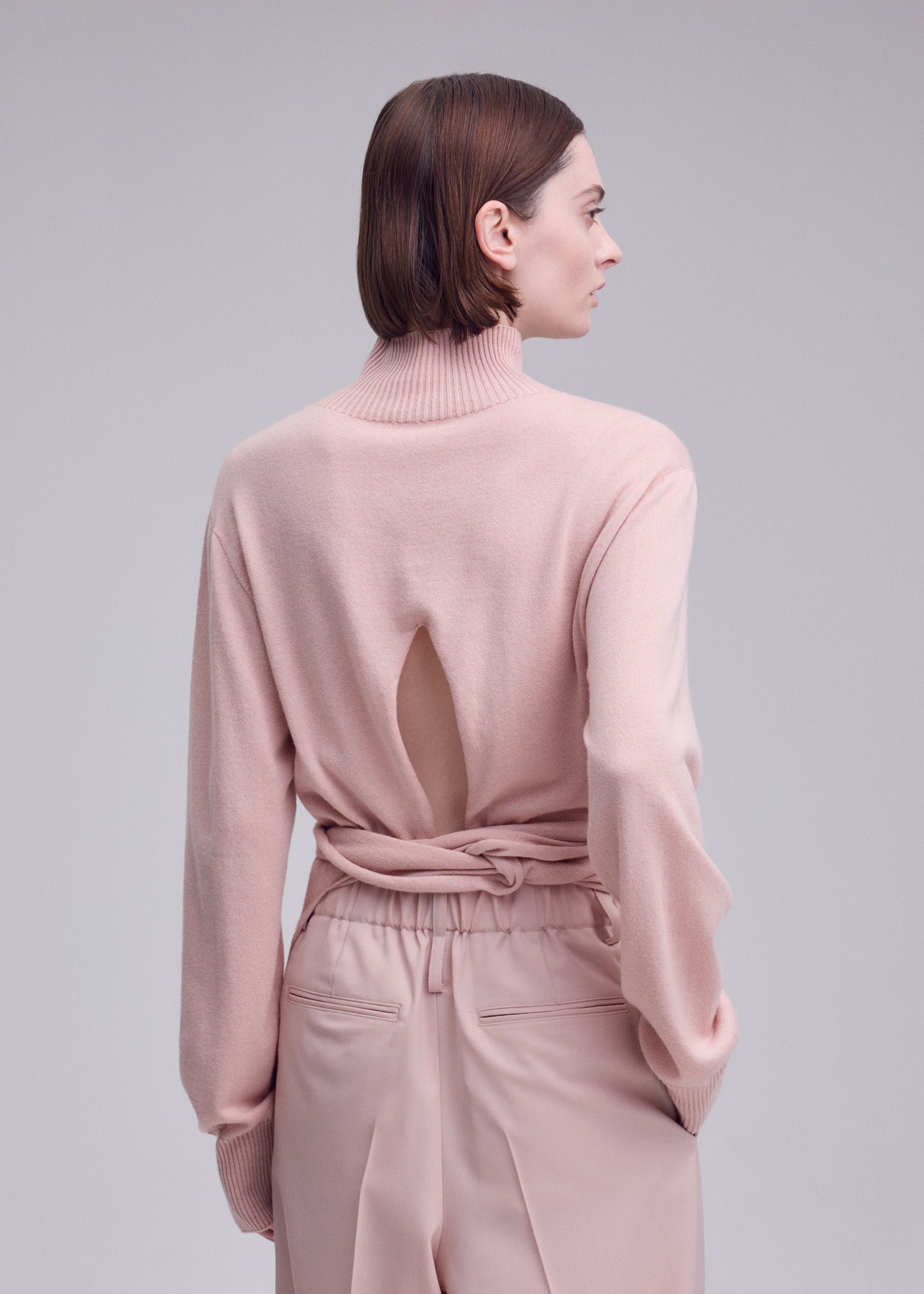 SILK CASHMERE KNIT、ウィメンズ_ニット、着用画像5