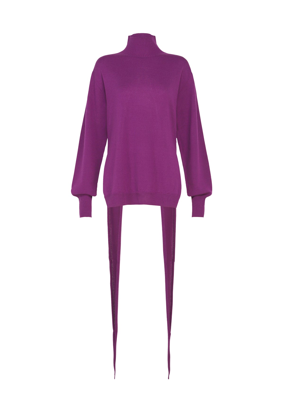 SILK CASHMERE KNIT、ウィメンズ_ニット、パープル