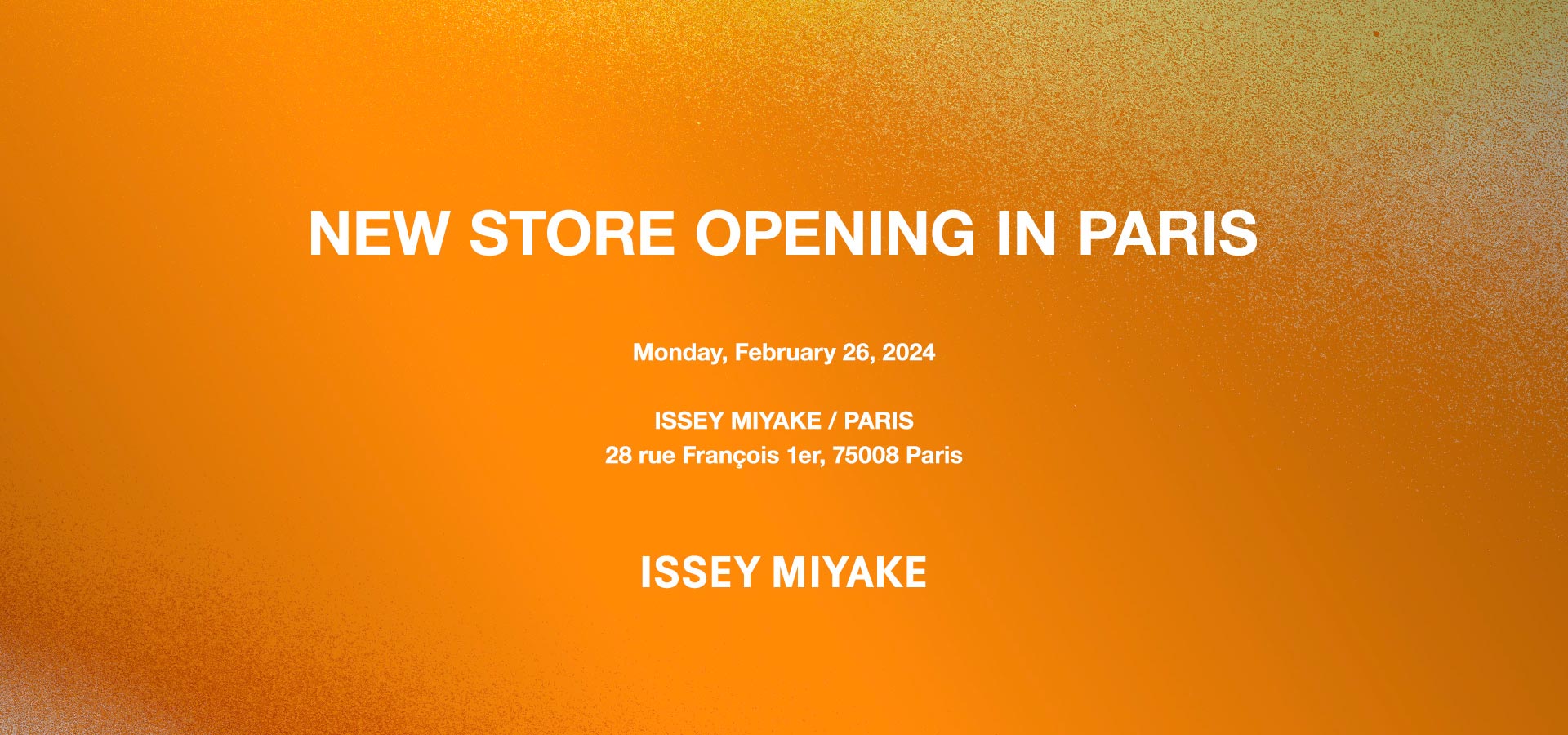 ISSEY MIYAKE / PARIS
