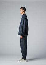 PLEATS DENIM、メンズ_パンツ、着用画像2