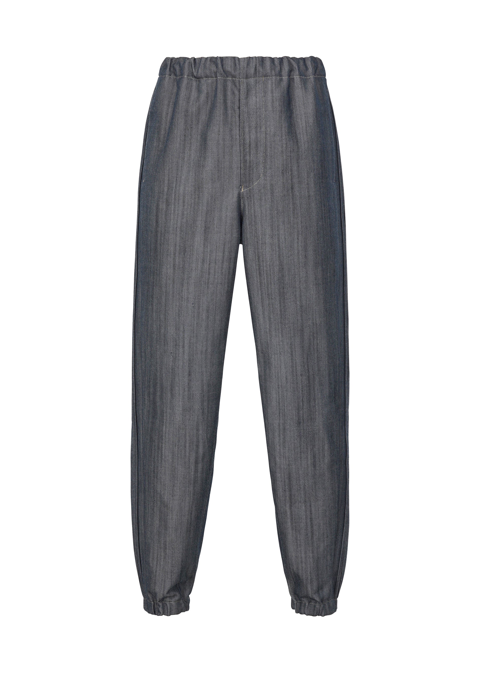PLEATS DENIM、メンズ_パンツ、ネイビー