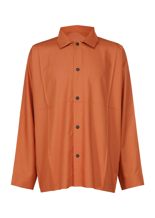 COMPACT SHIRT、メンズ_トップス_シャツ、レッド