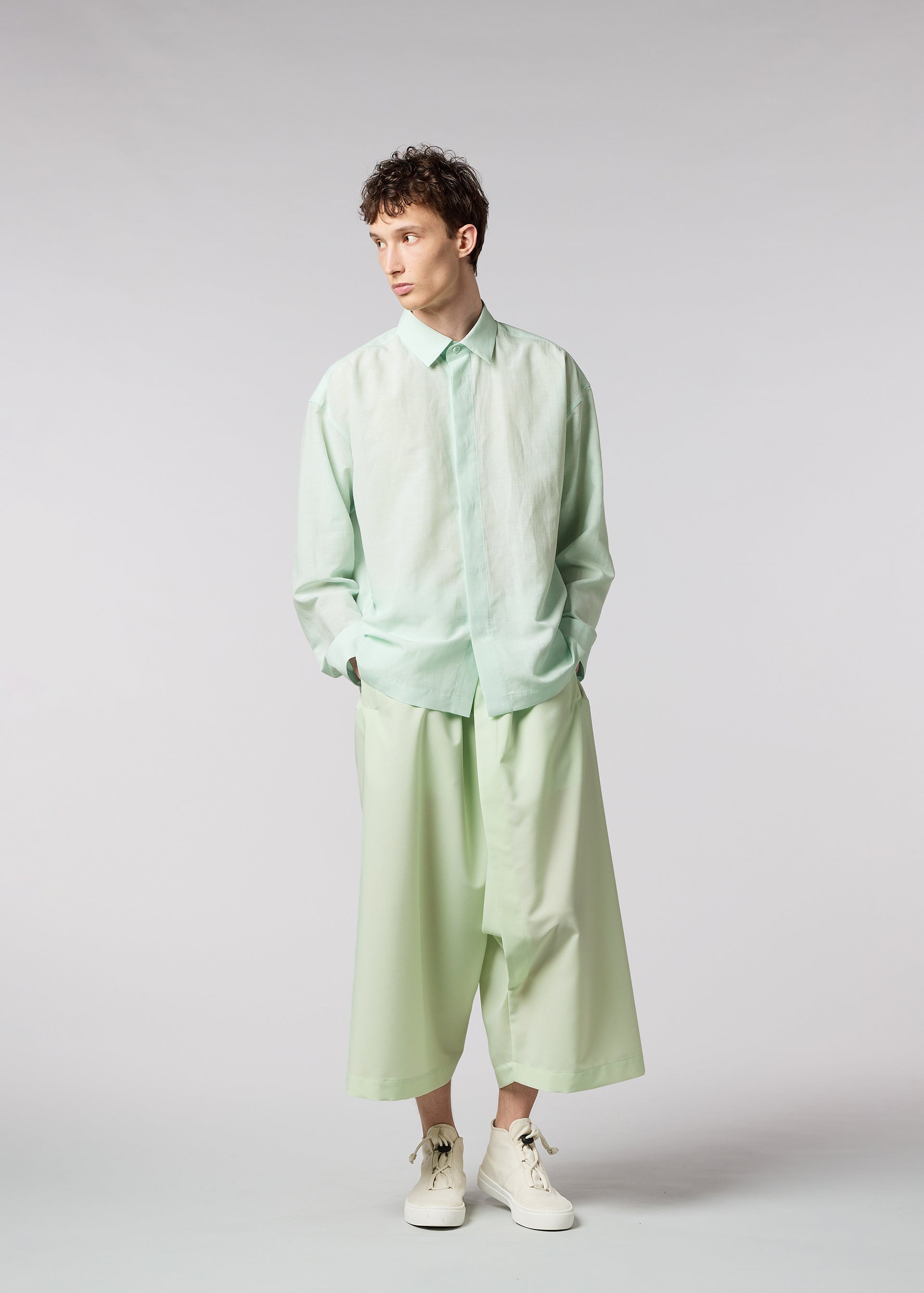 HYBRID SHIRT、メンズ_トップス_シャツ、着用画像4