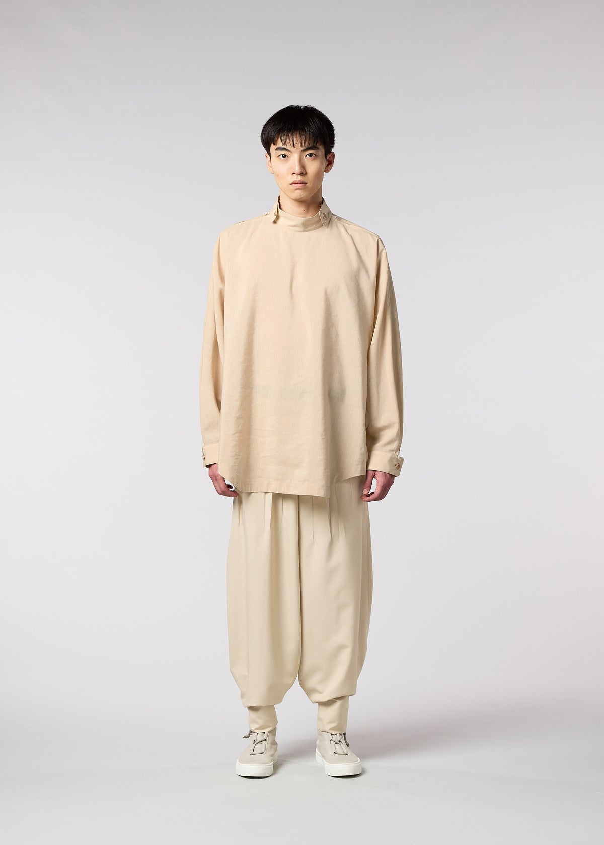 HYBRID SHIRT、メンズ_トップス_シャツ、着用画像1