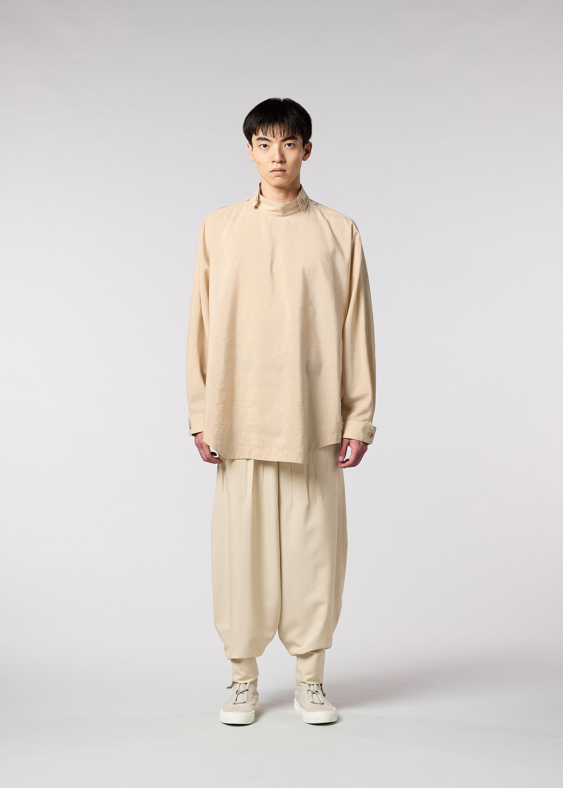 HYBRID SHIRT、メンズ_トップス_シャツ、着用画像1