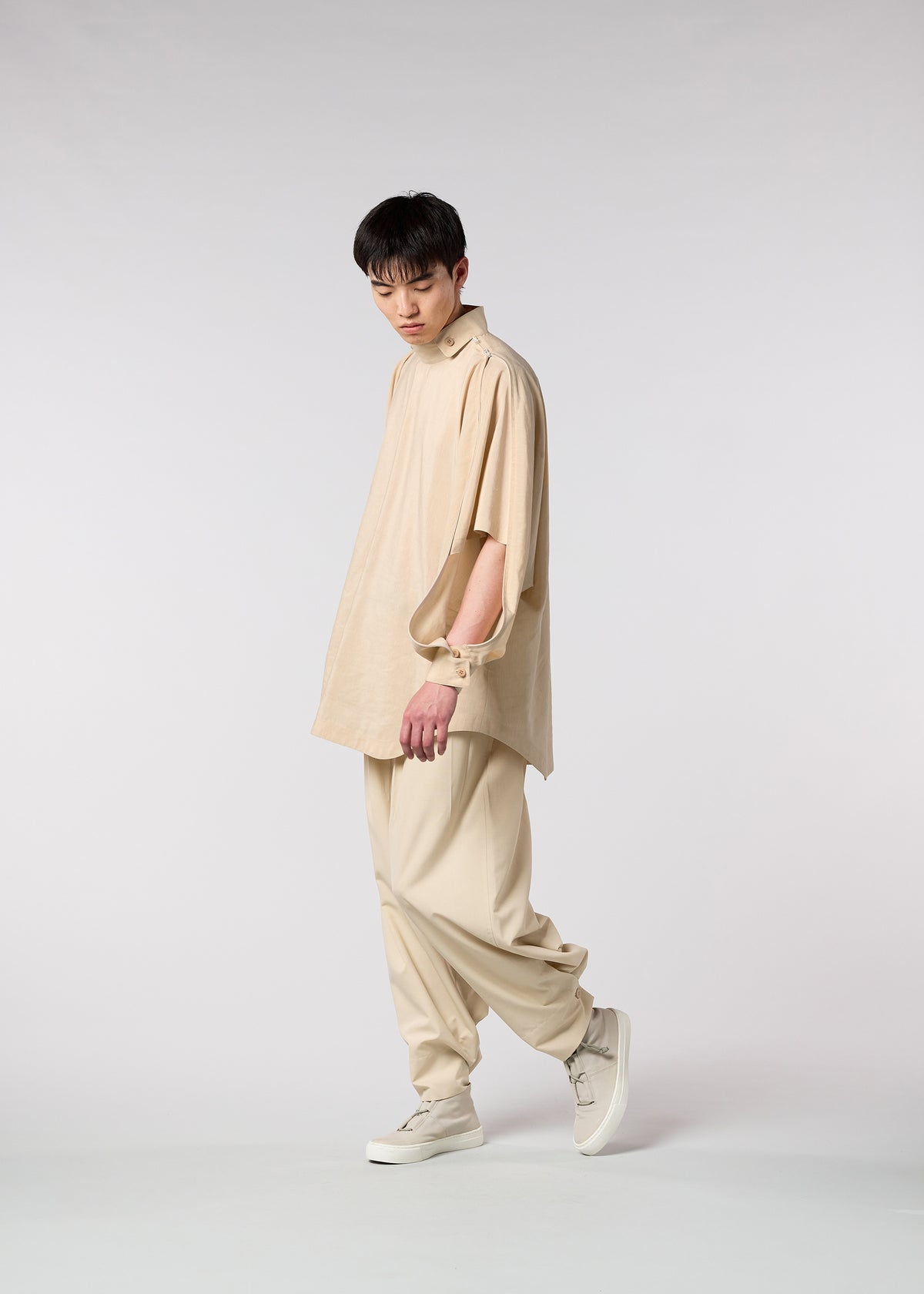 HYBRID SHIRT、メンズ_トップス_シャツ、着用画像4