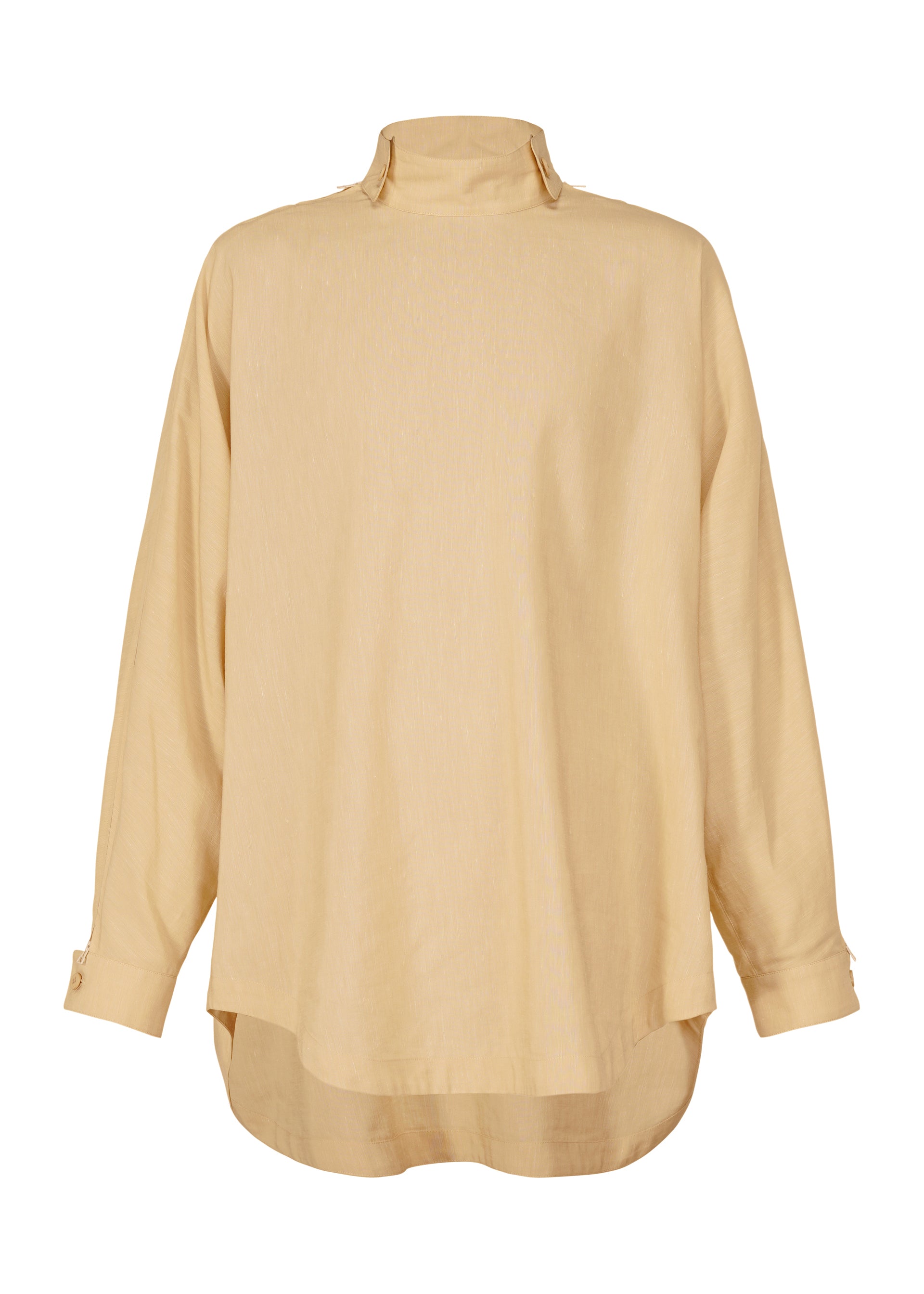 HYBRID SHIRT、メンズ_トップス_シャツ、ベージュ