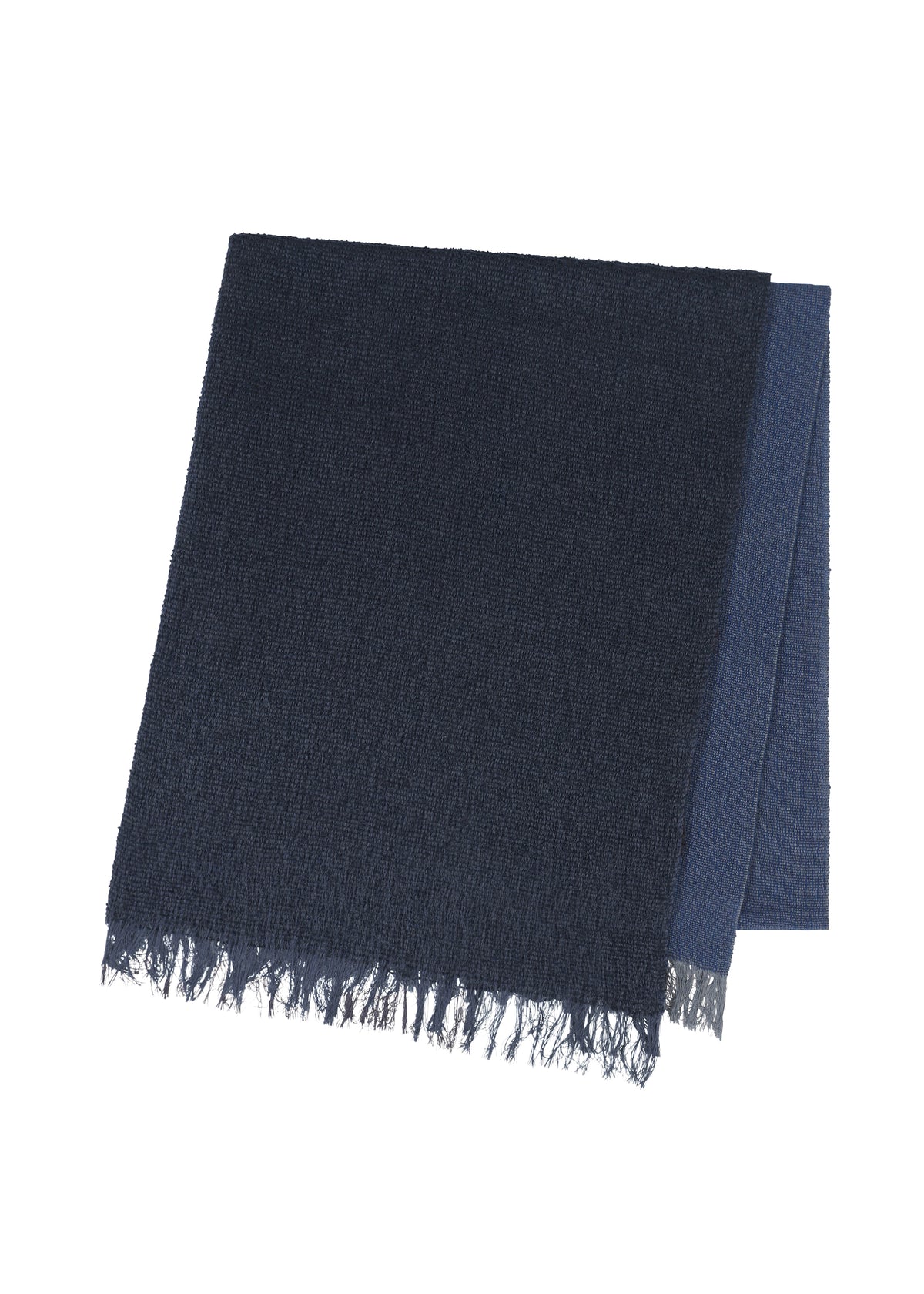 DOUBLE WEAVE STOLE、アクセサリー&その他_ストール、ブルー