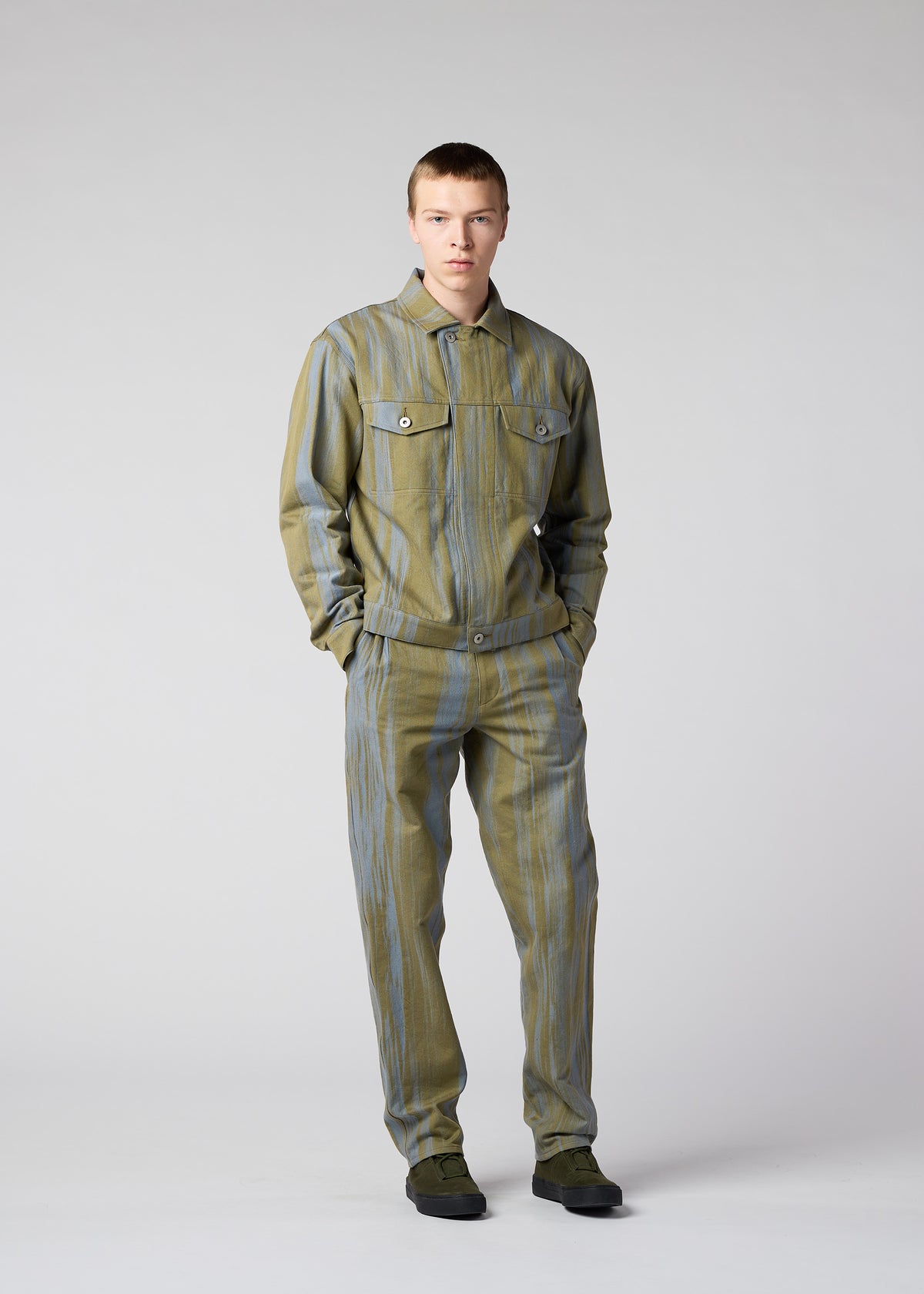COTTON JACQUARD、メンズ_ジャケット&コート_ジャケット＆ブルゾン、着用画像4