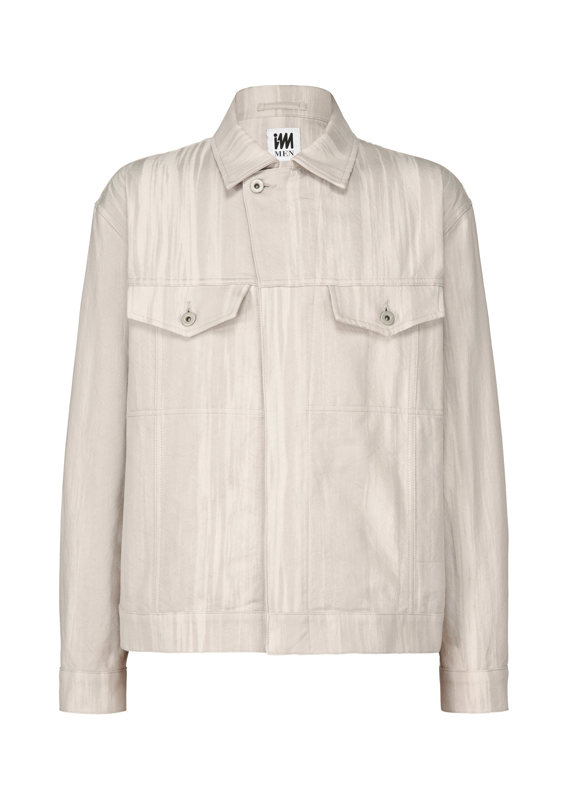 COTTON JACQUARD、メンズ_ジャケット&コート_ジャケット＆ブルゾン、グレー
