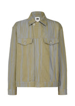 COTTON JACQUARD、メンズ_ジャケット&コート_ジャケット＆ブルゾン、カーキ