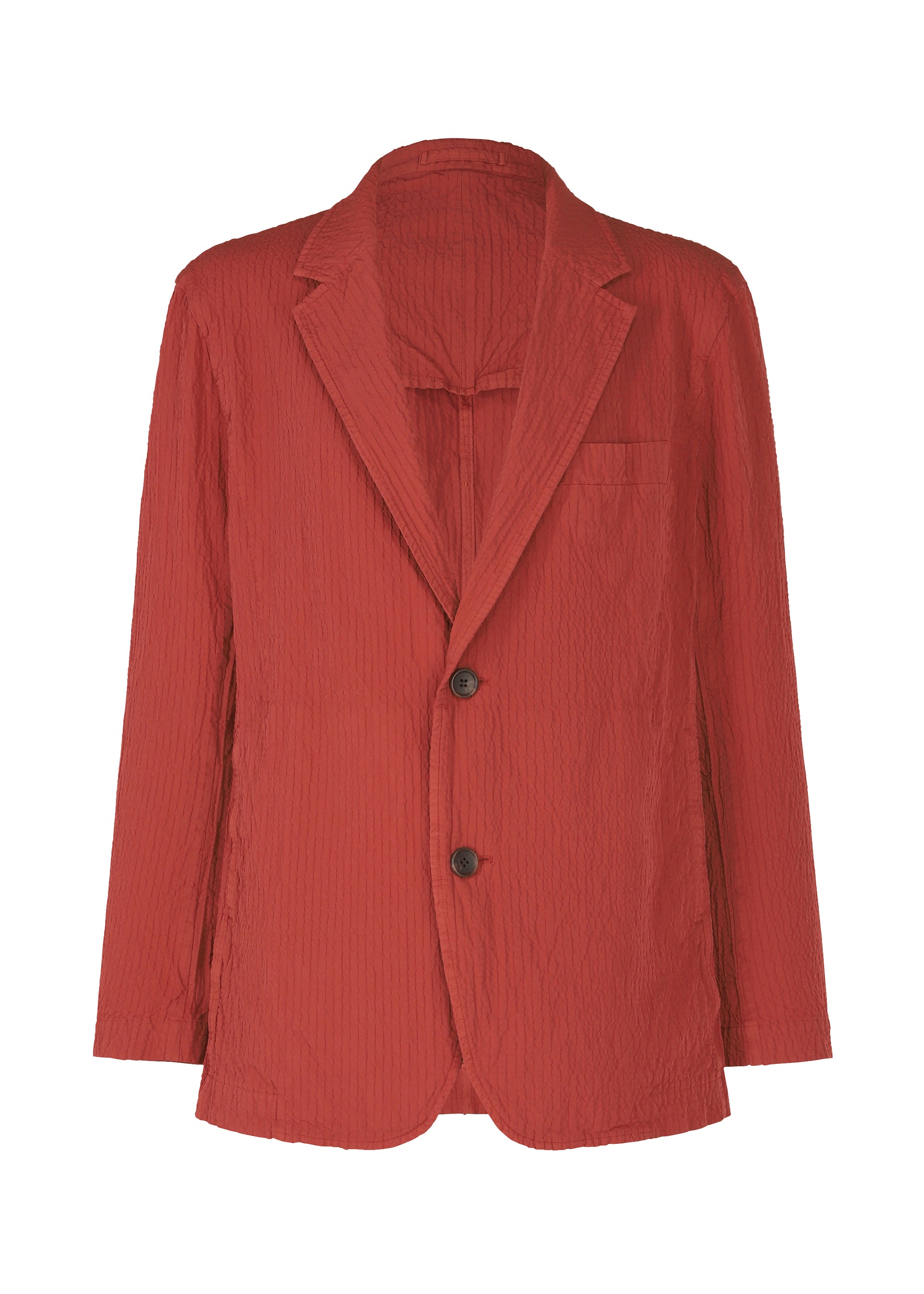 Issey Miyake フリンジ付きジャケット Heather Pleats Jacket in Blue – SVRN