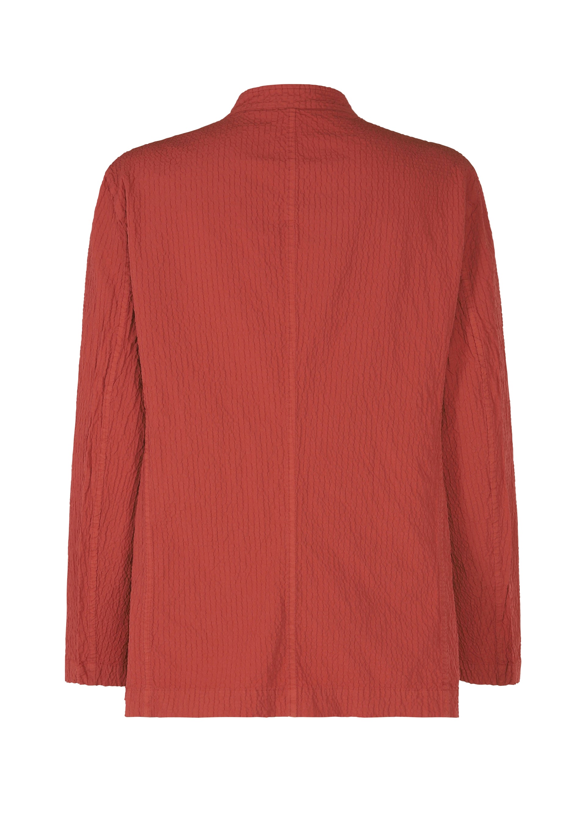 Me by Issey Miyake 赤のブルゾンジャケット TYPE-S 001-2 – isseymiyake.com